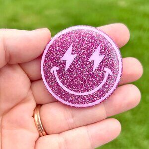 Smiley Face Phone Grip
